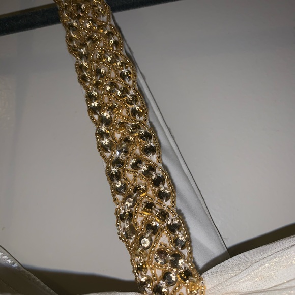 NWOT Caché One Shoulder Prom Dress - Picture 3 of 7